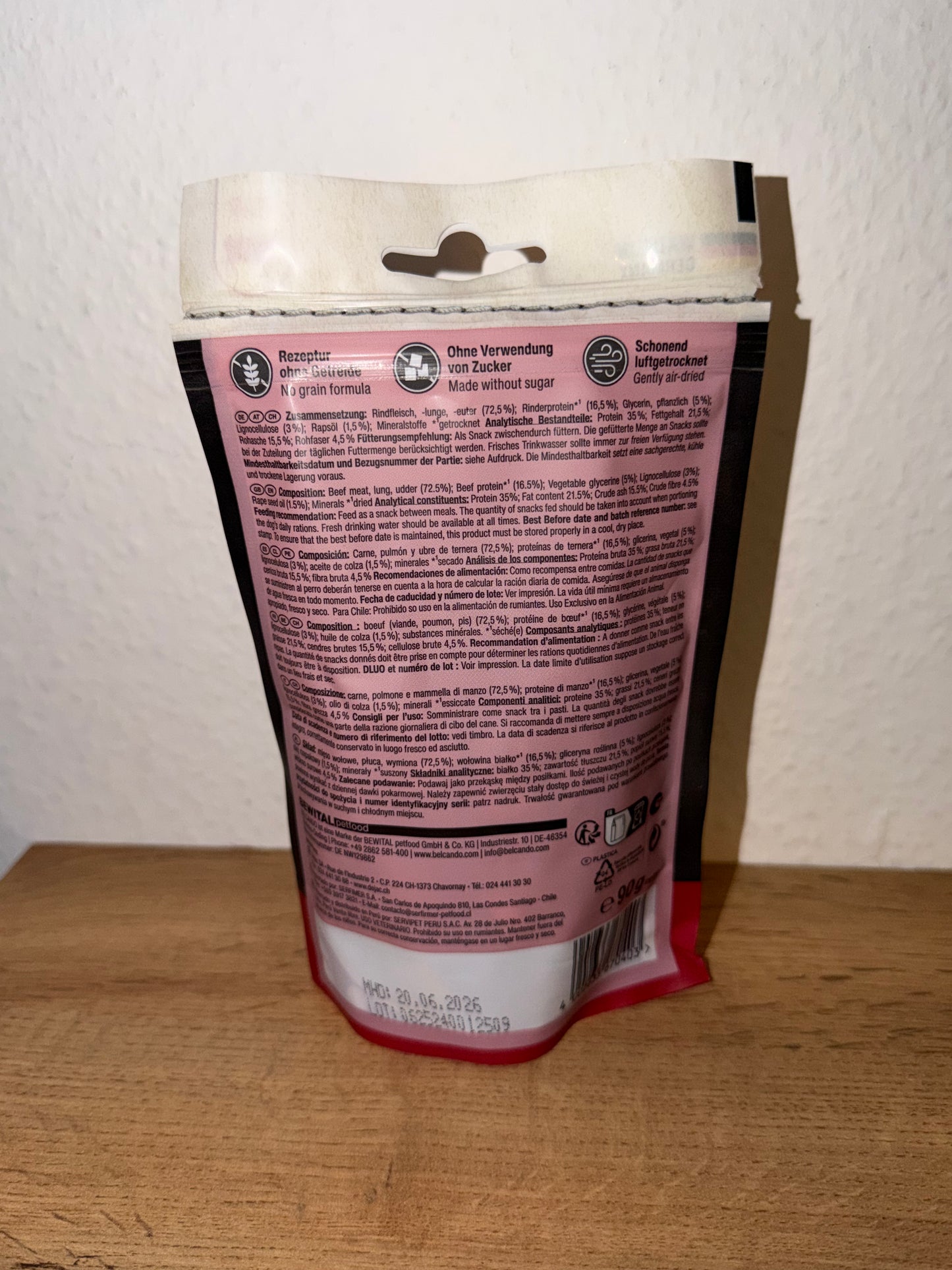 Friandises pur viande - 90g